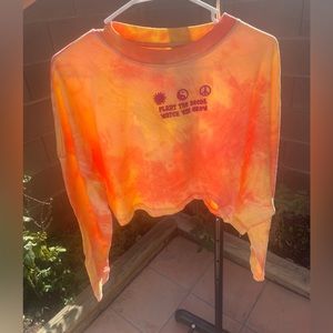 Plant The Seeds Long Sleeve Crop Top